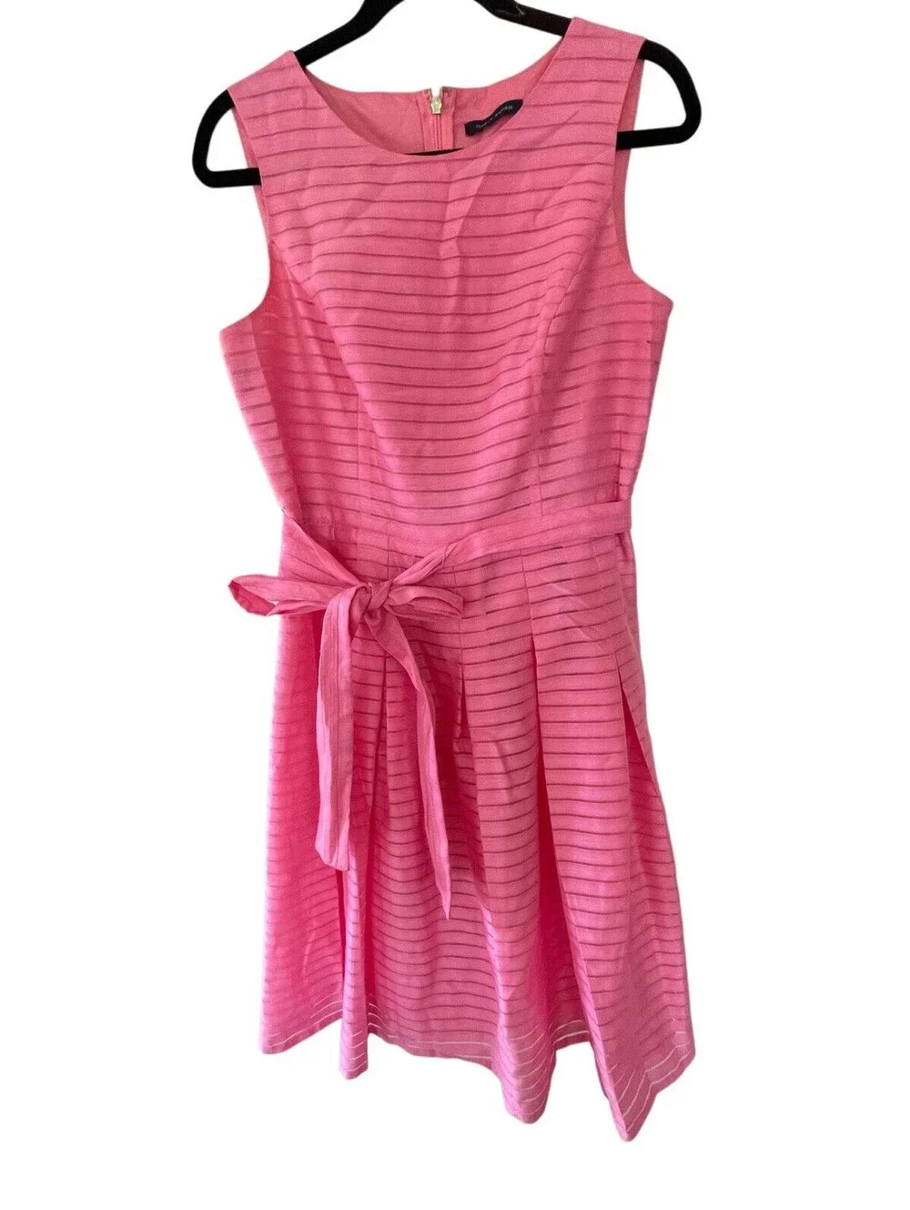 Tommy Hilfiger Women's Pink Sleeveless Dress